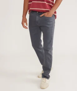 5 Pocket Athletic Fit Twill Pant