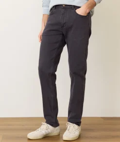 5 Pocket Slim Straight Twill Pant