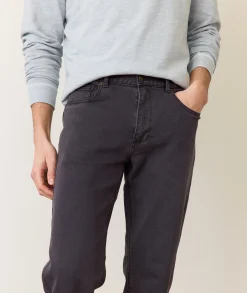 5 Pocket Slim Straight Twill Pant