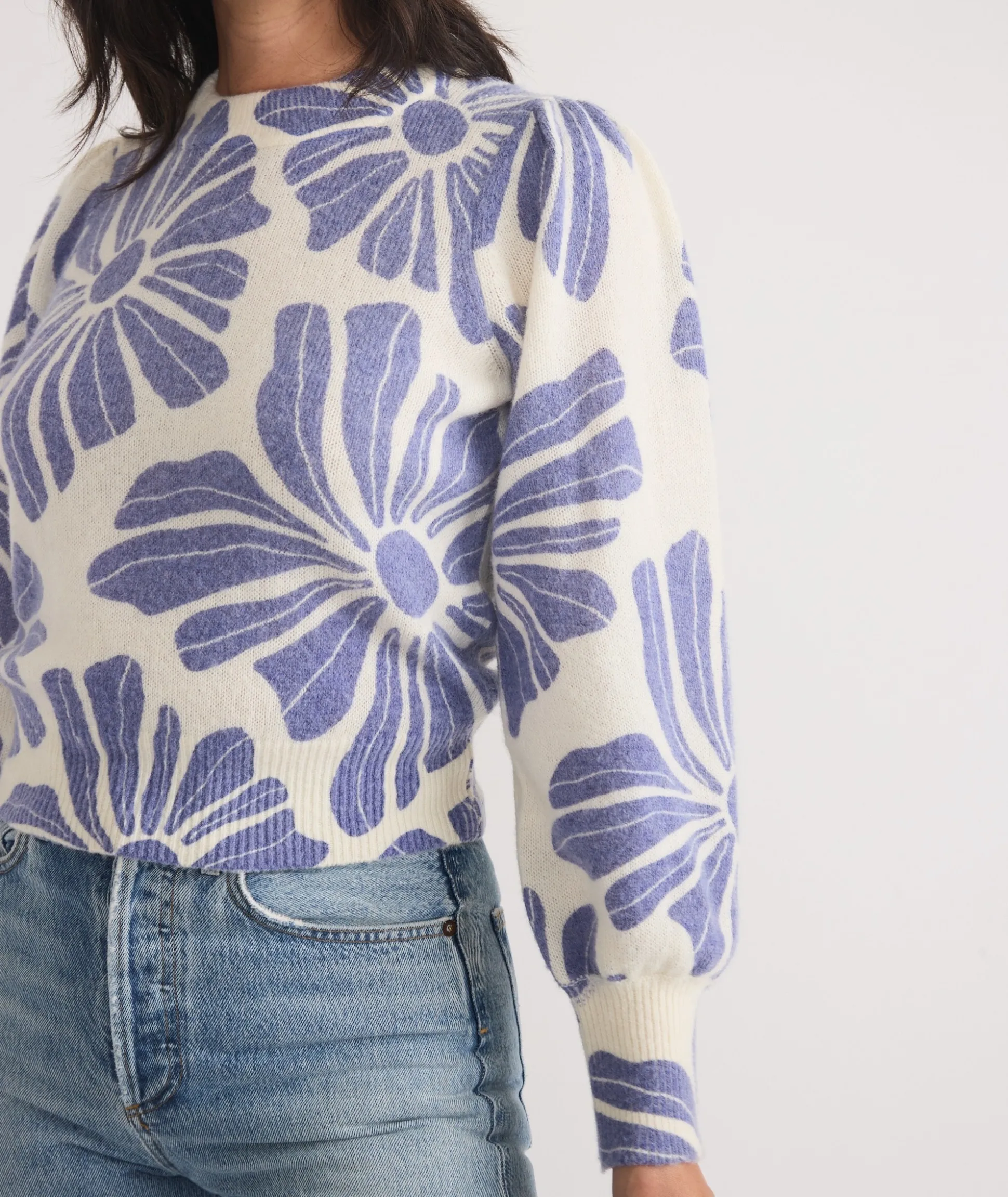 Alma Puff Sleeve Sweater
