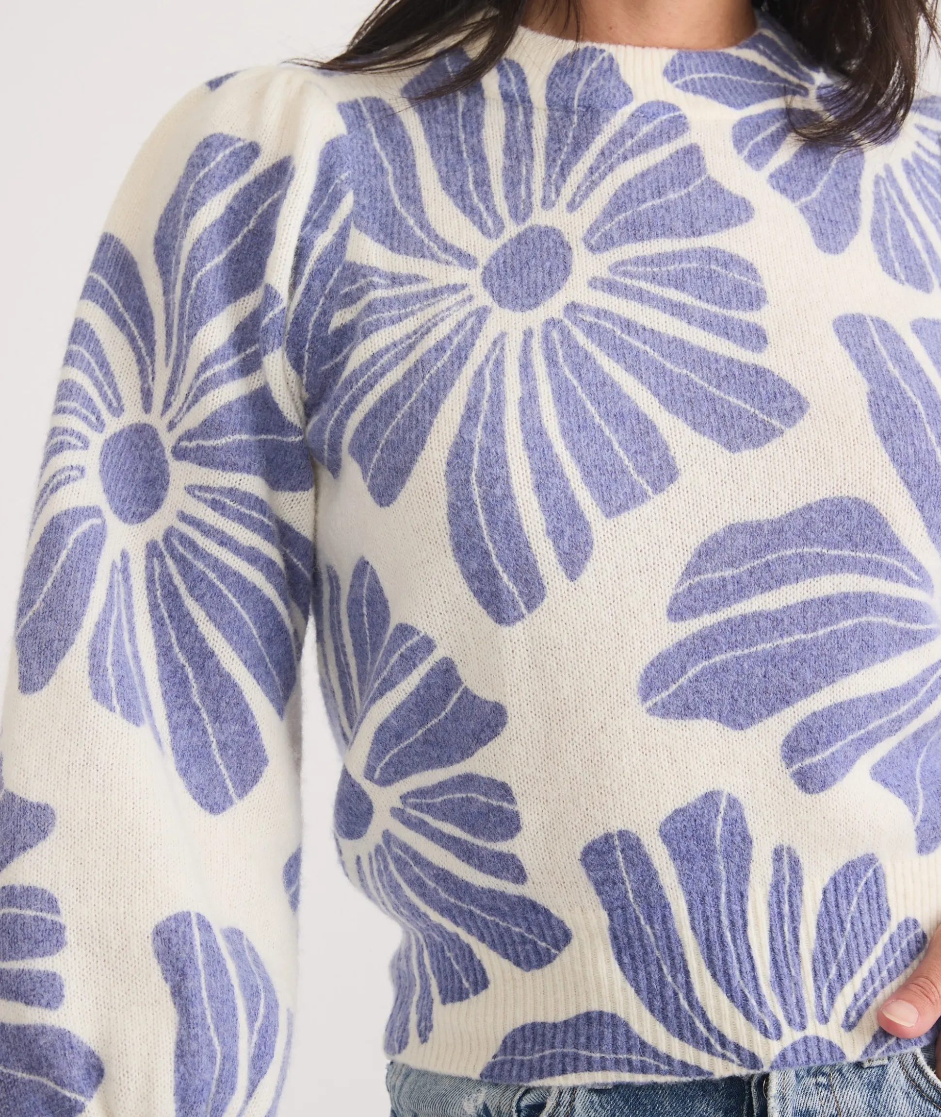 Alma Puff Sleeve Sweater