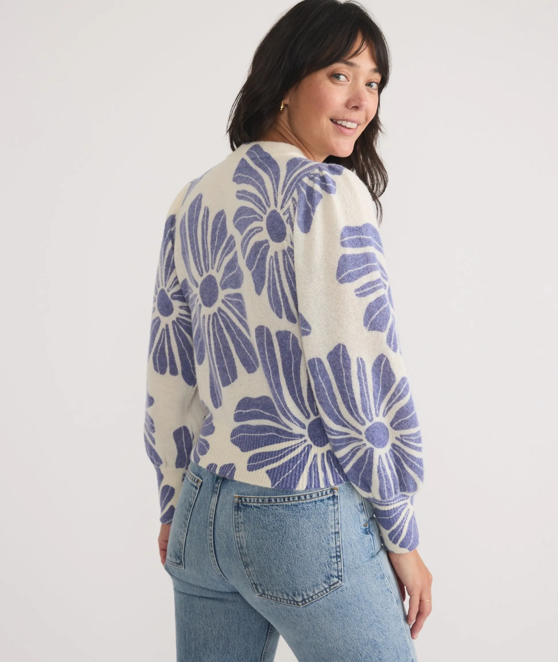 Alma Puff Sleeve Sweater