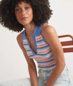 Amelia Rib Polo