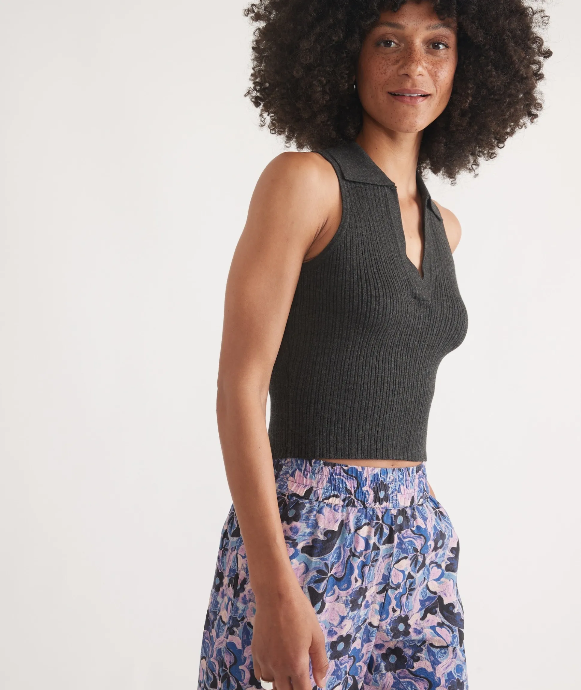 Amelia Rib Polo