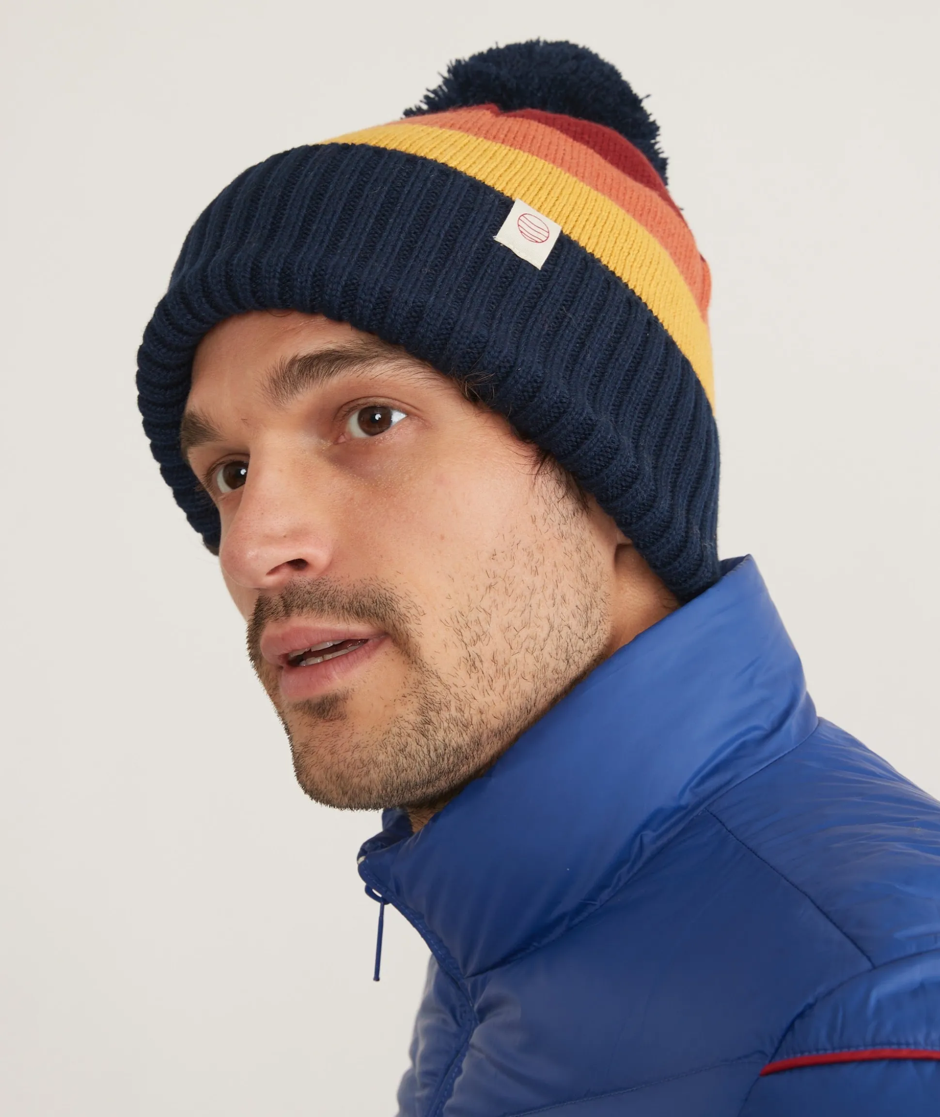 Archive Pom Beanie