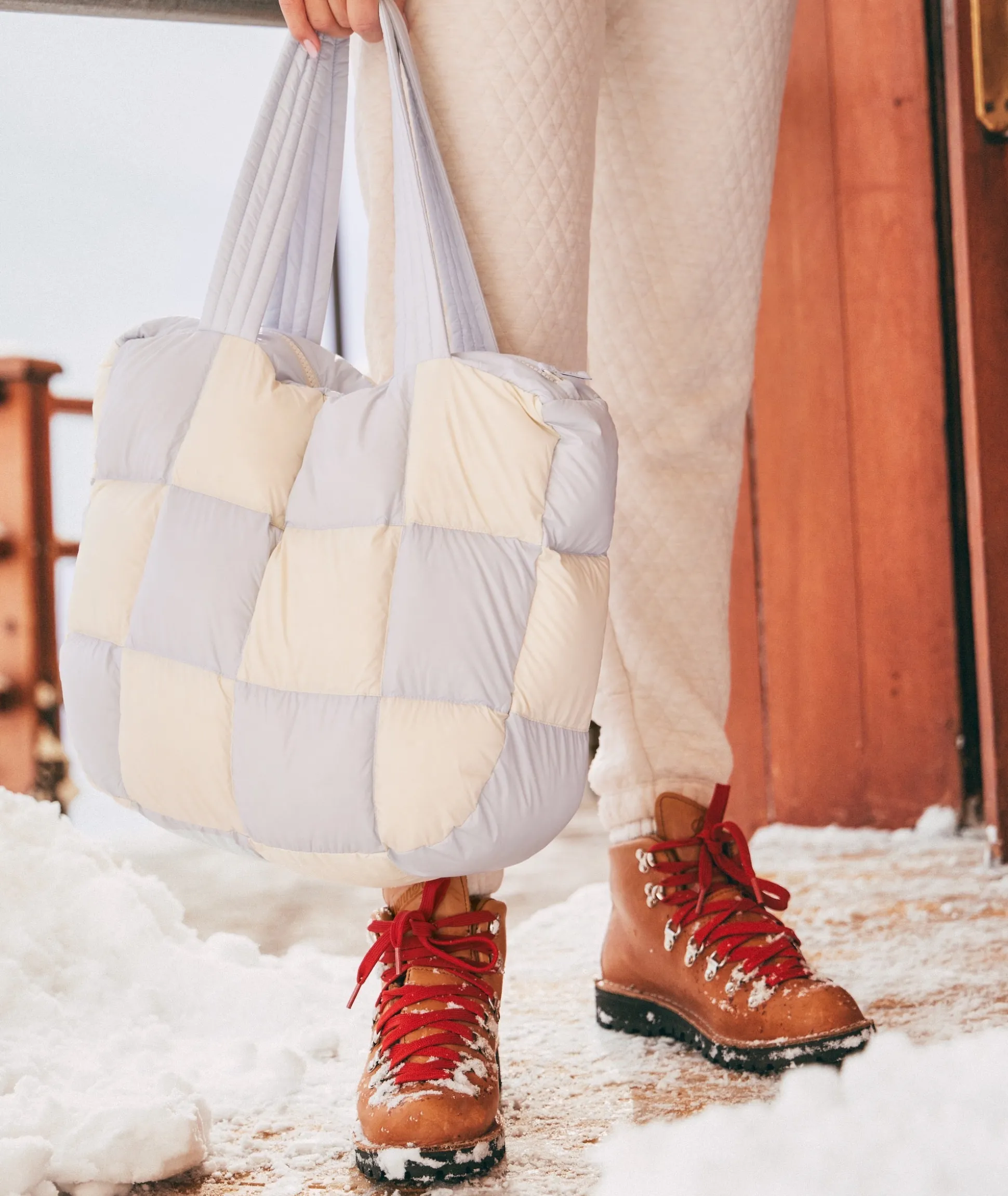 Archive Puffer Tote