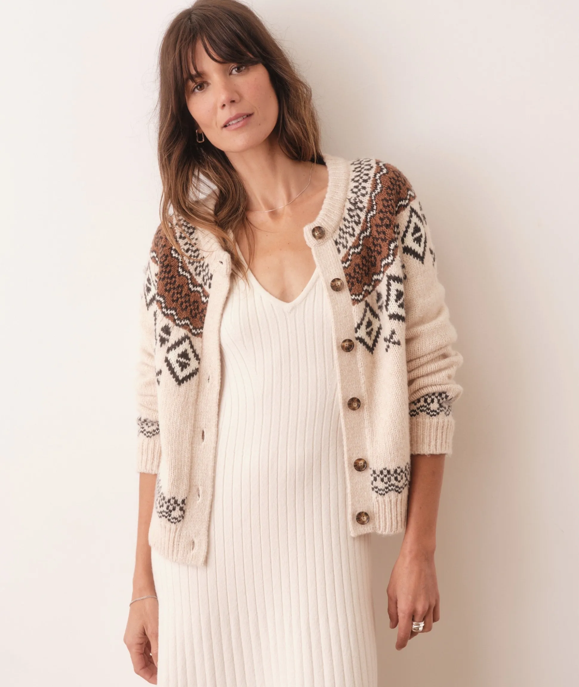 Ava Fair Isle Cardigan