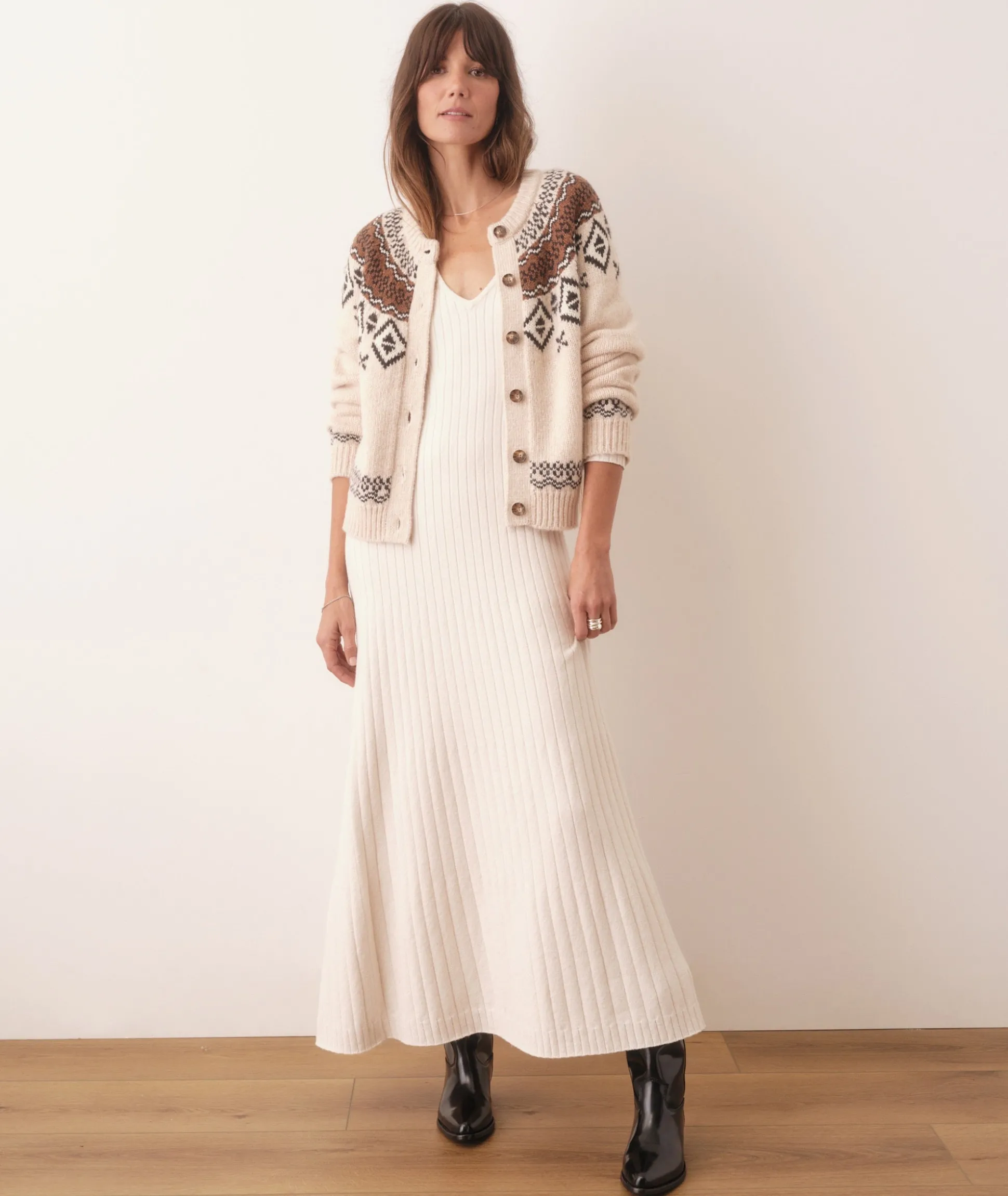 Ava Fair Isle Cardigan