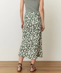 Avery Hemp Midi Skirt