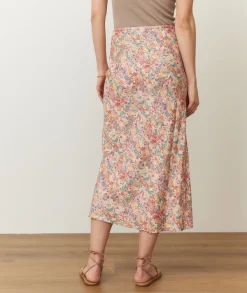 Avery Hemp Midi Skirt