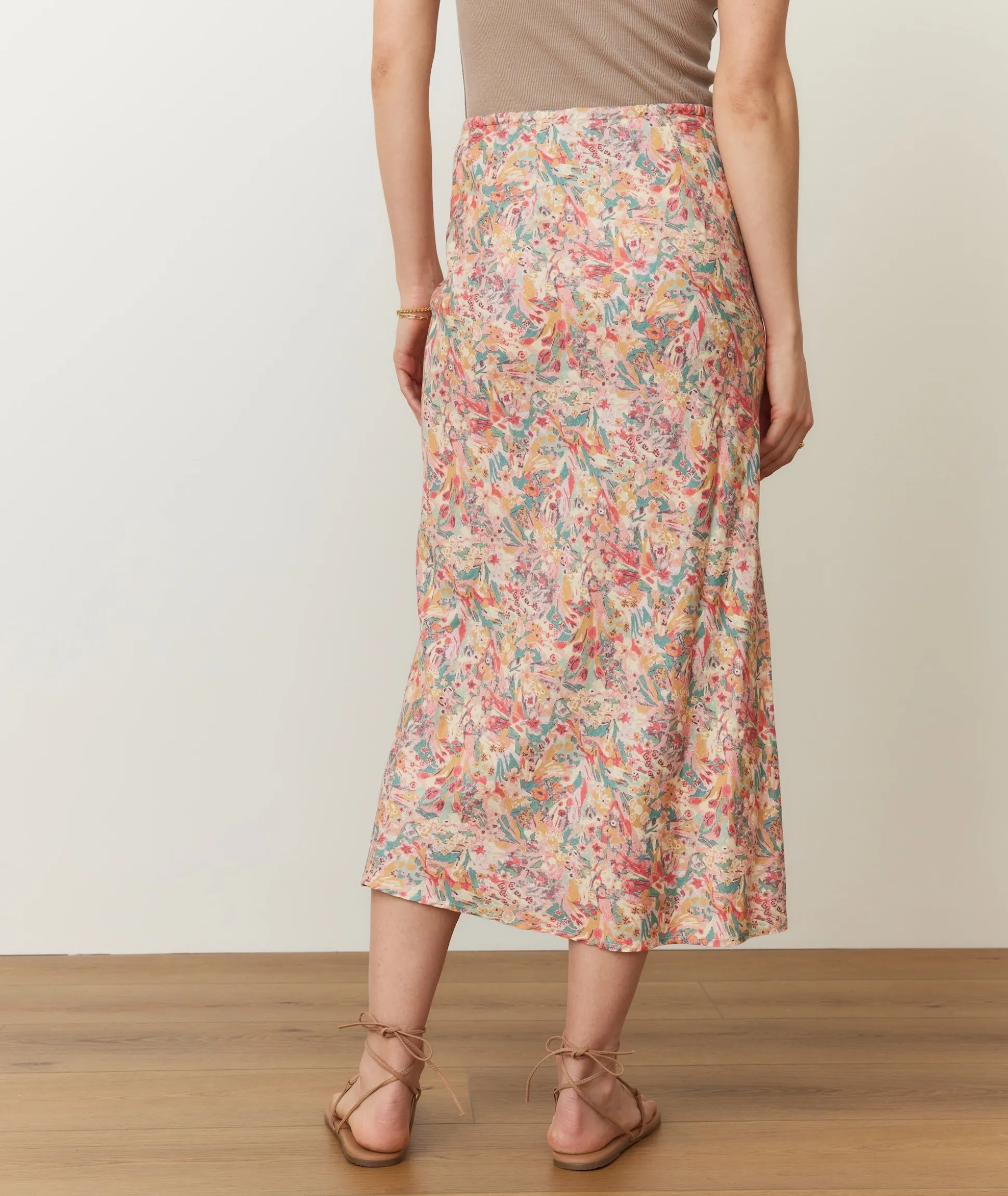 Avery Hemp Midi Skirt