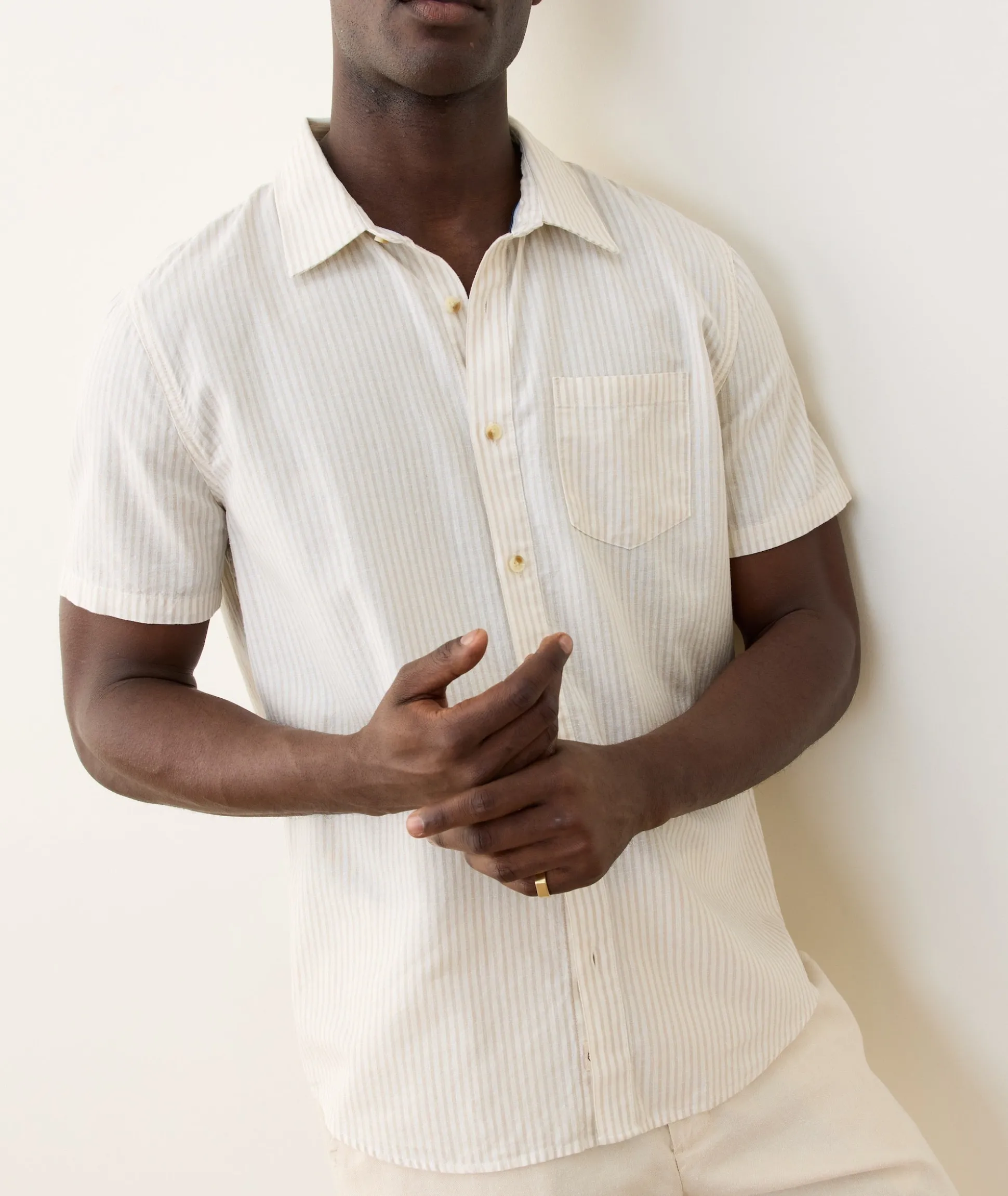 Better-Than-Linen Short Sleeve Shirt
