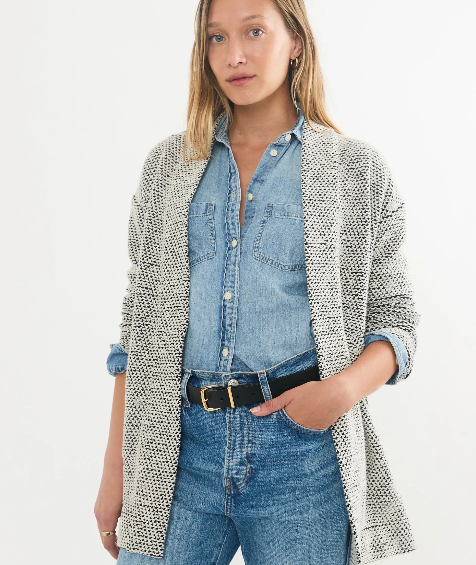 Birdseye Cardigan