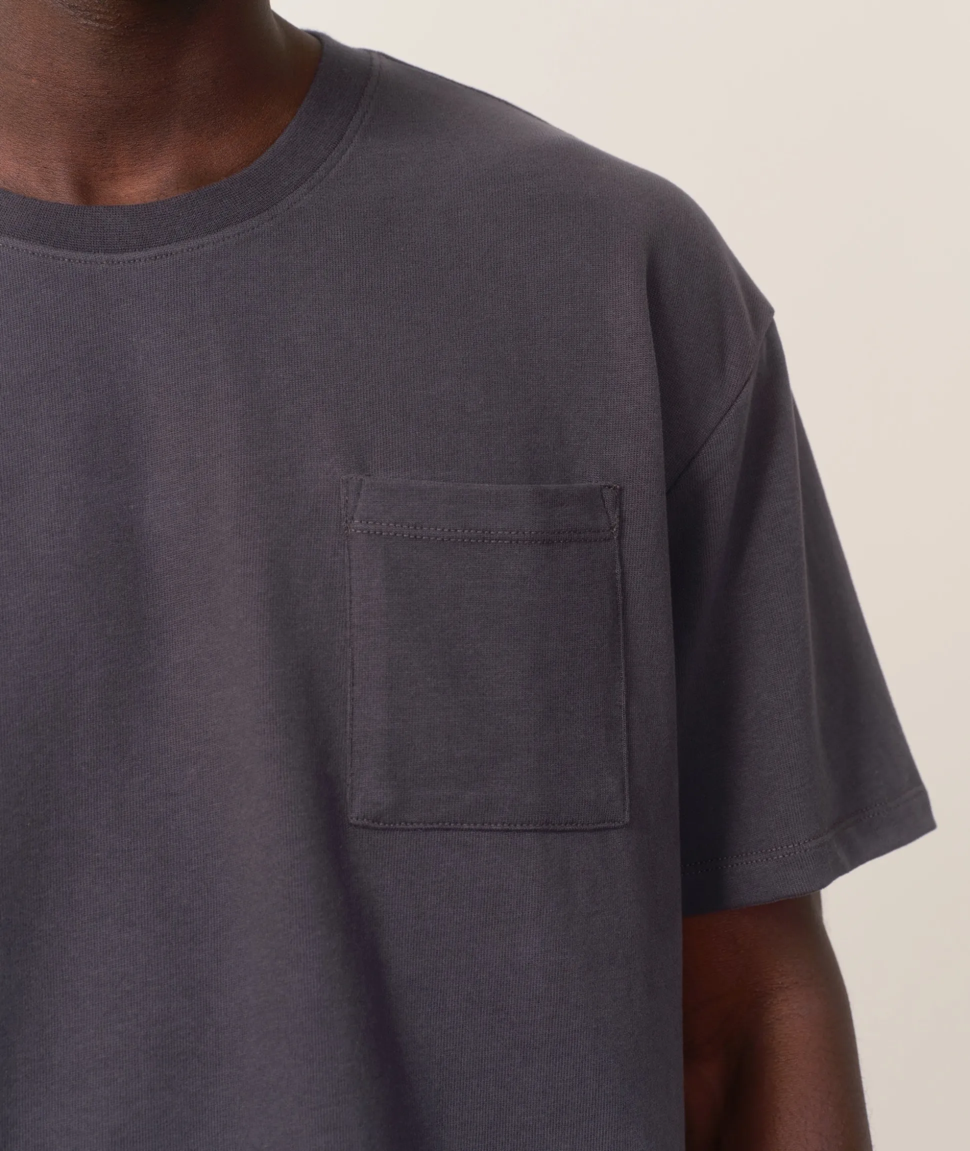 Boxy Sueded Tee