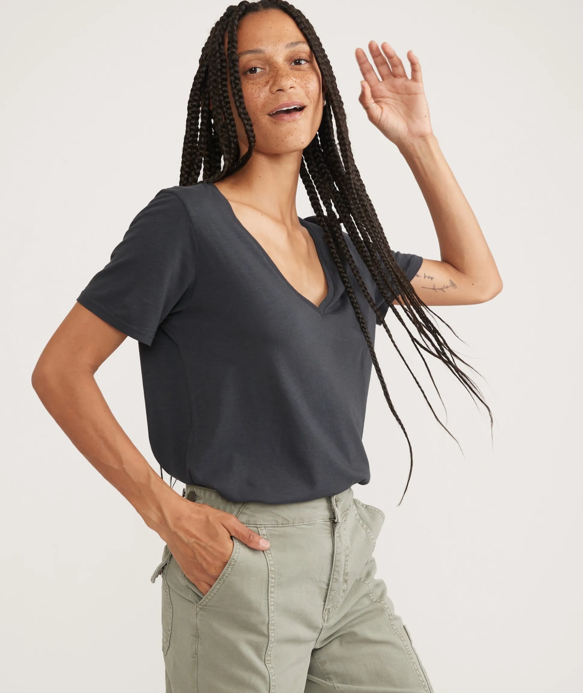 Boyfriend V-Neck Tee