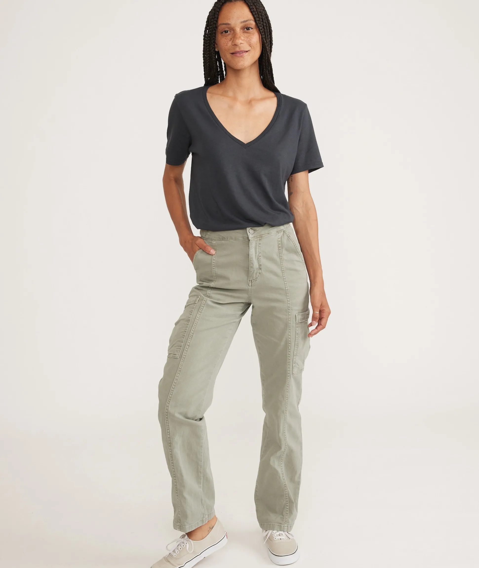 Boyfriend V-Neck Tee