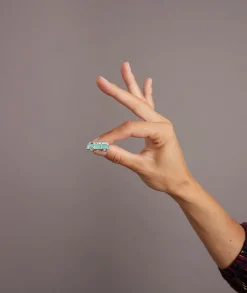 Bus Pin in Teal
