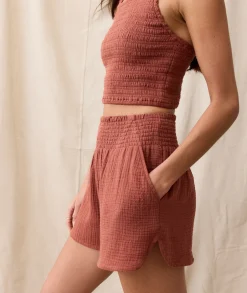 Cali Double Cloth Short