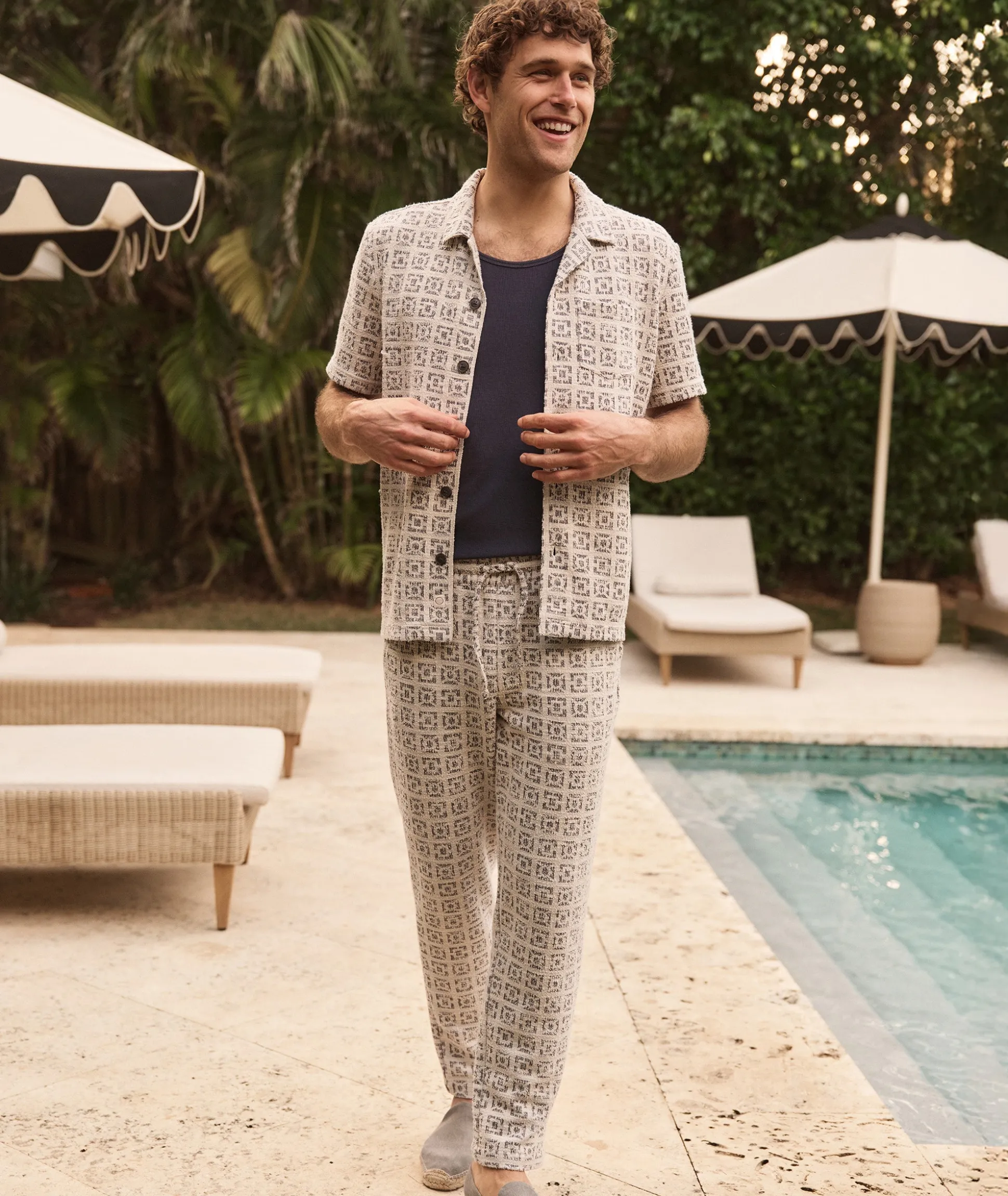 Cam Jacquard Pant