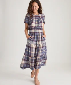 Chloe Smocked Maxi Skirt