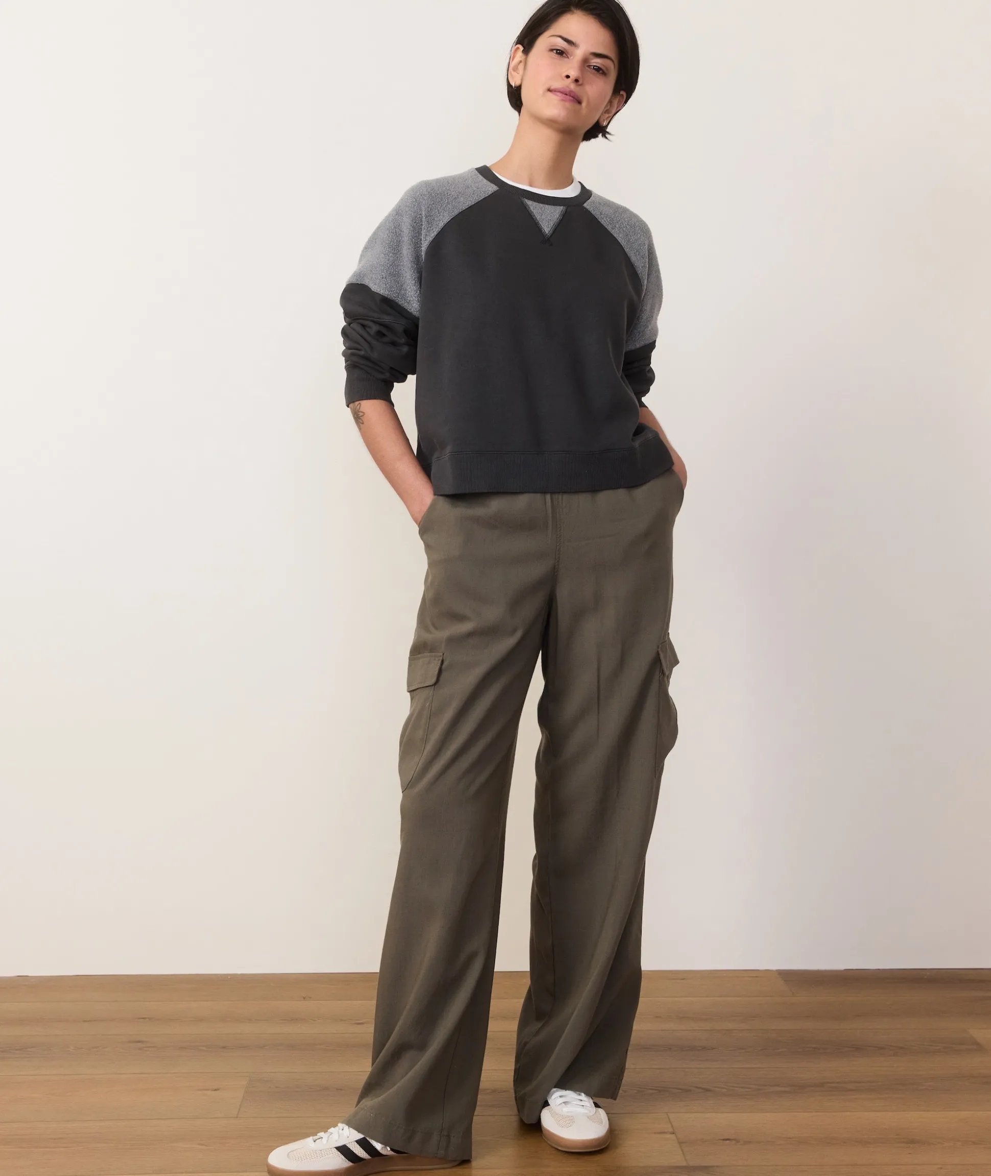 Cloud 9 Fleece Crop Sweatshirt