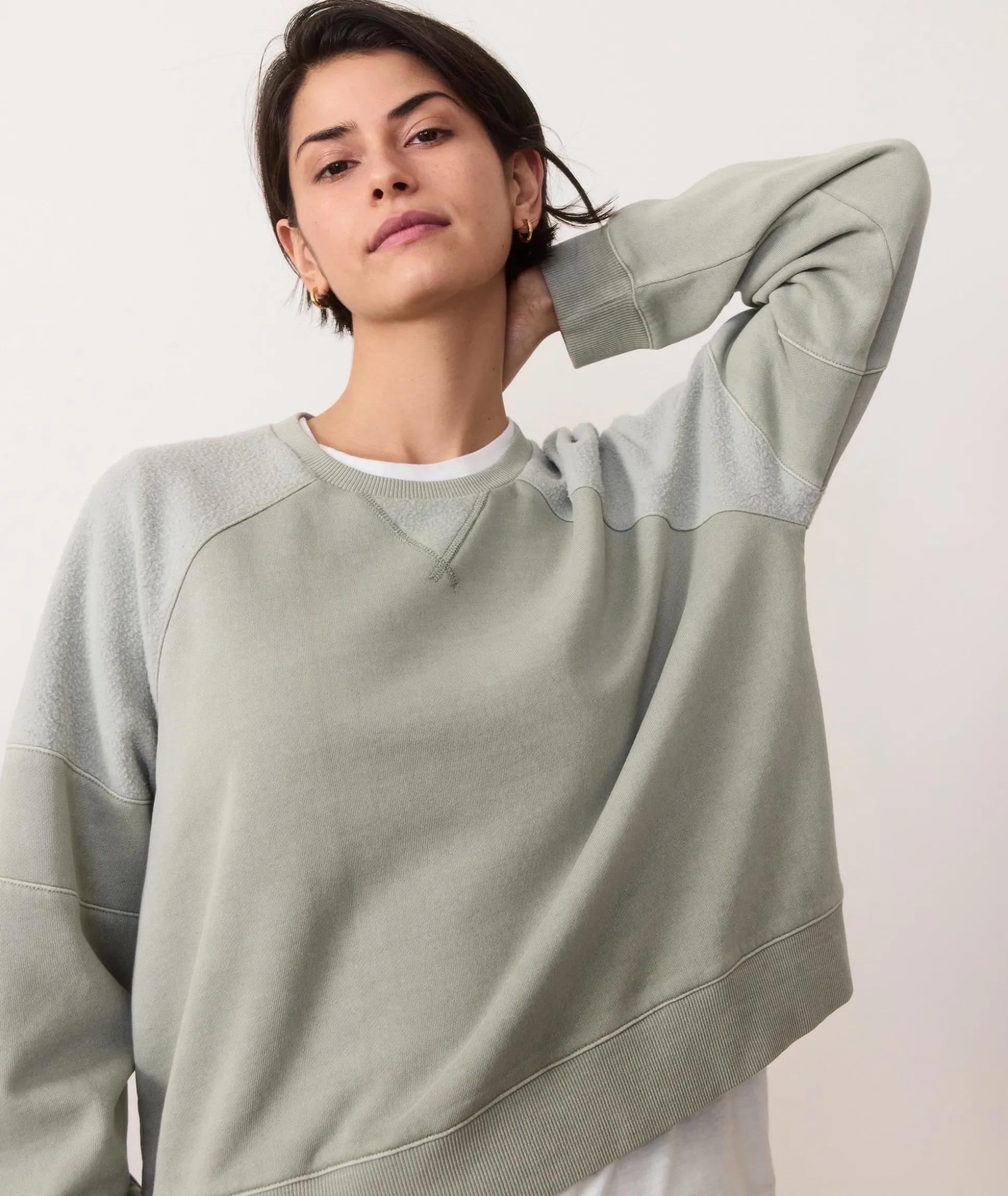 Cloud 9 Fleece Crop Sweatshirt