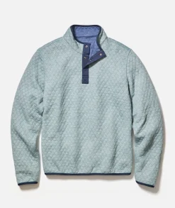 Corbet Quilted Reversible Pullover