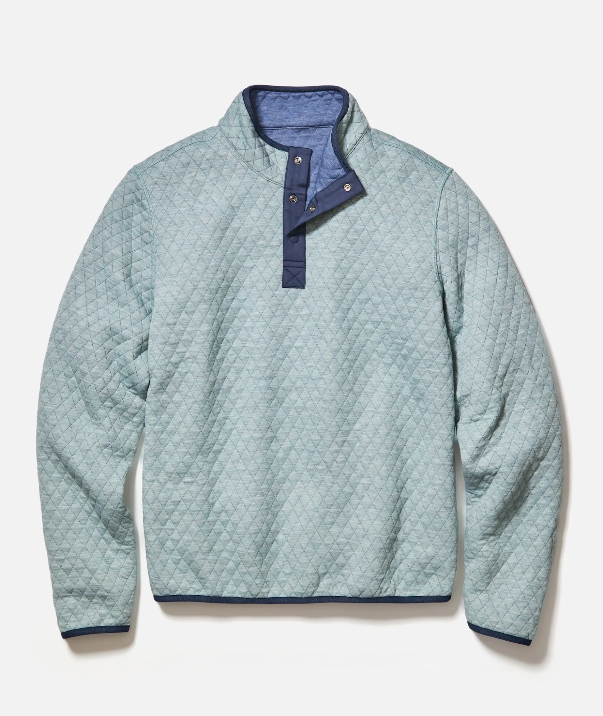 Corbet Quilted Reversible Pullover