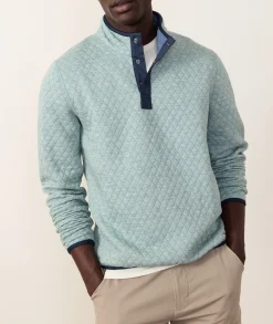 Corbet Quilted Reversible Pullover