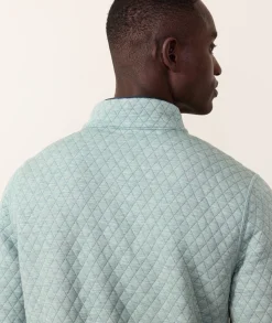 Corbet Quilted Reversible Pullover