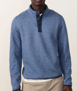 Corbet Quilted Reversible Pullover