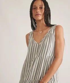 Corinne Double Cloth Maxi Dress