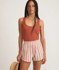 Corinne Double Cloth Short