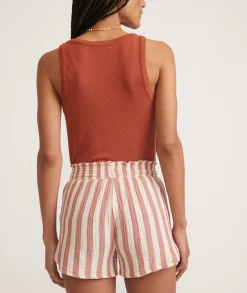 Corinne Double Cloth Short