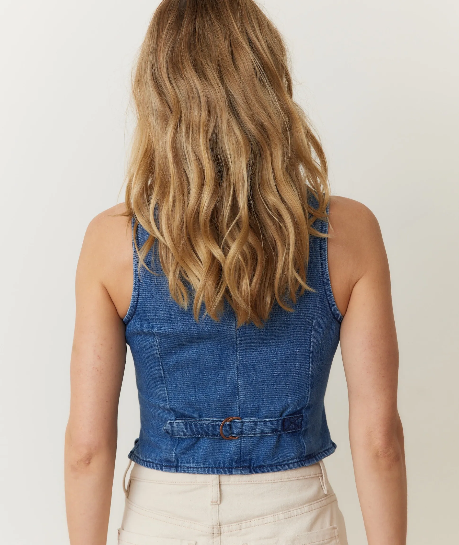 Daisy Denim Vest