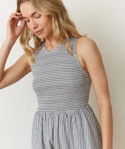 Darcy Poplin Smocked Dress