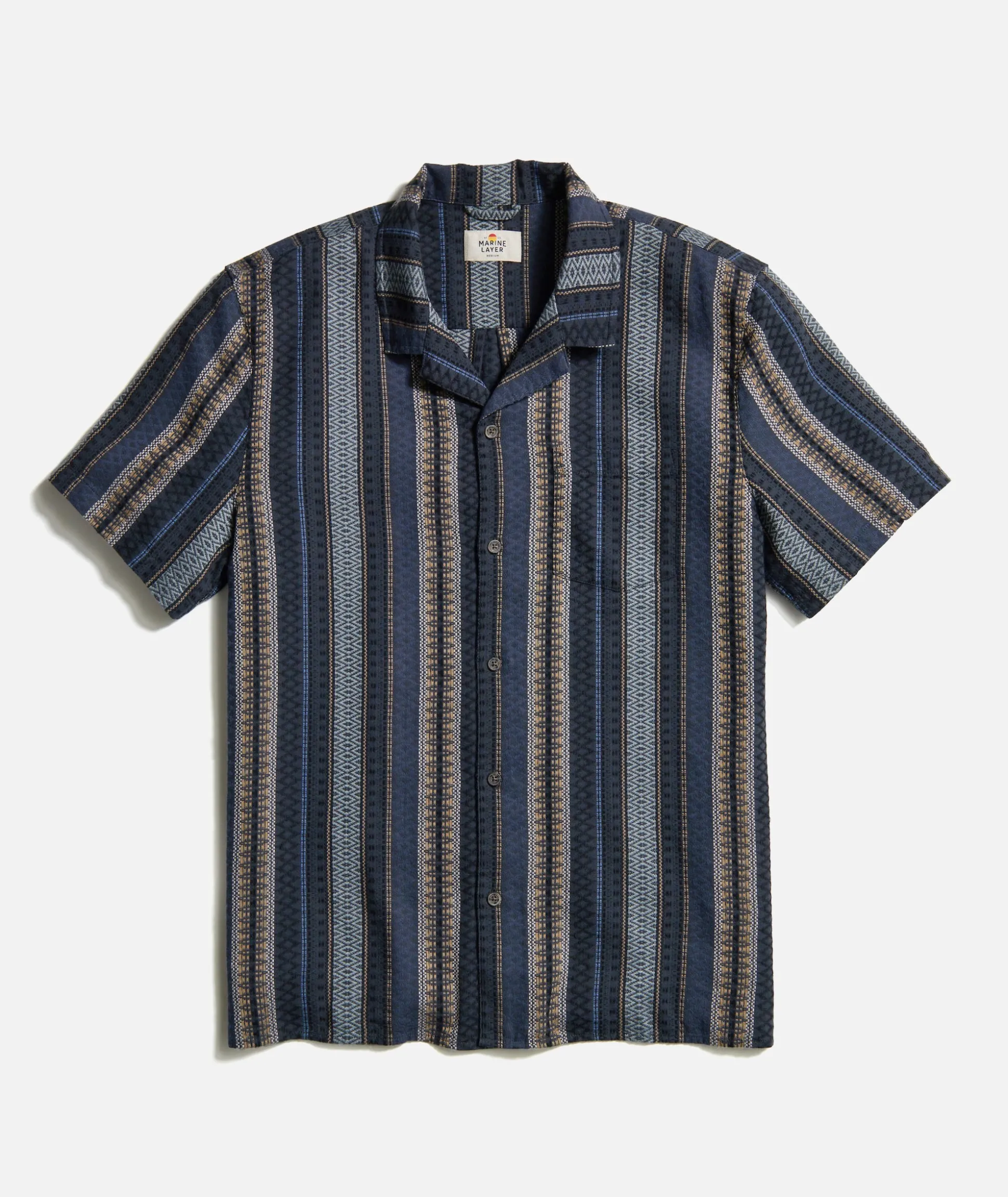 Dobby Stripe Resort Shirt