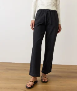 Drawstring Denim Pant
