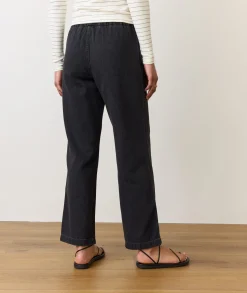Drawstring Denim Pant