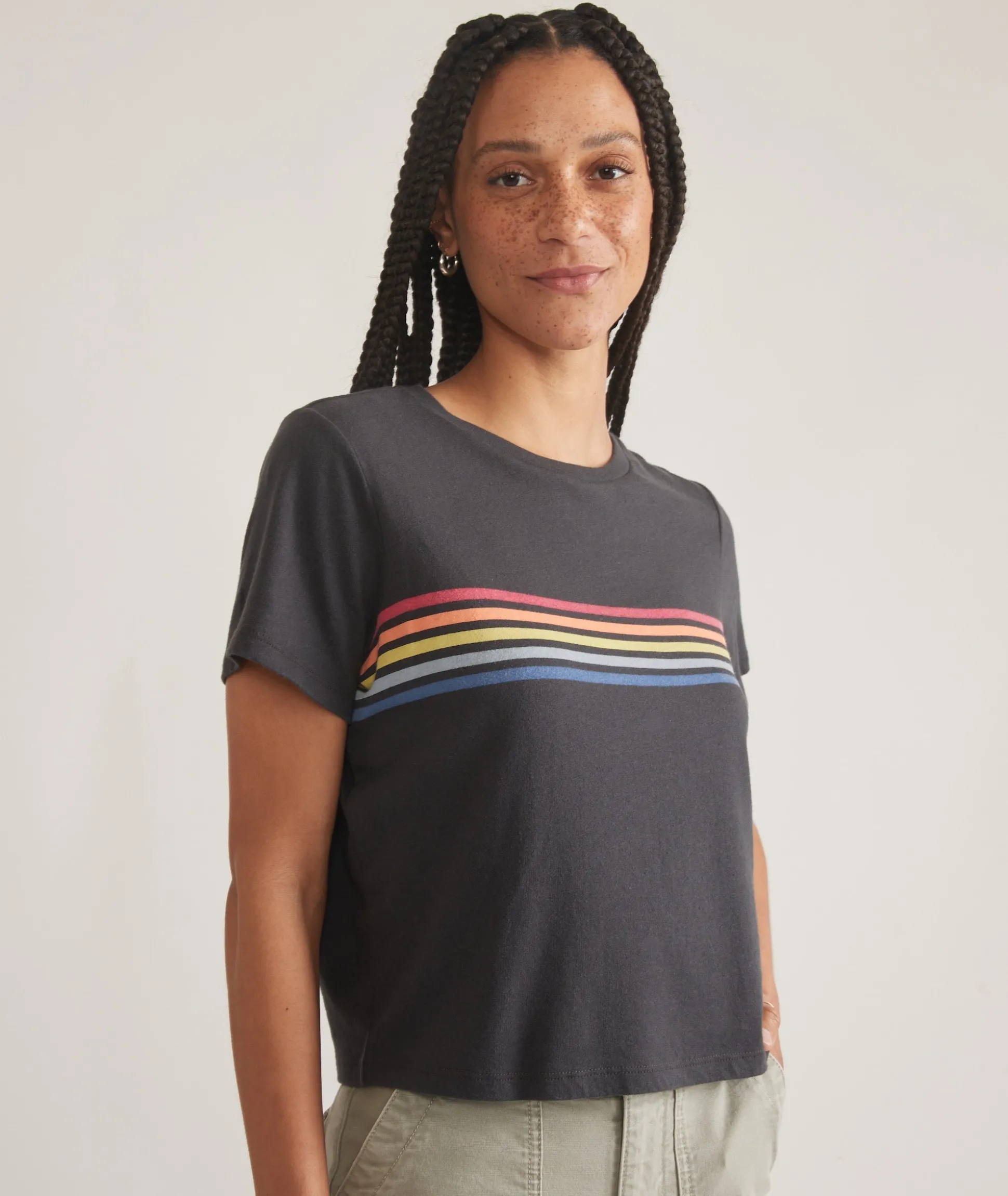Easy Crop Graphic Tee
