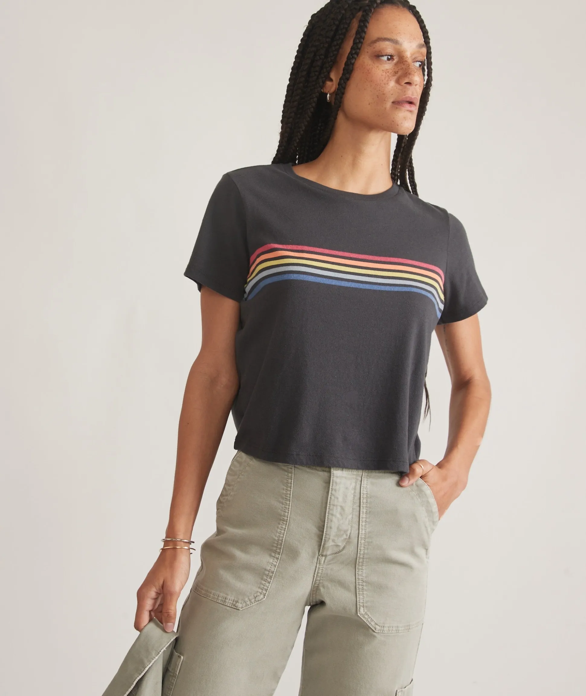 Easy Crop Graphic Tee
