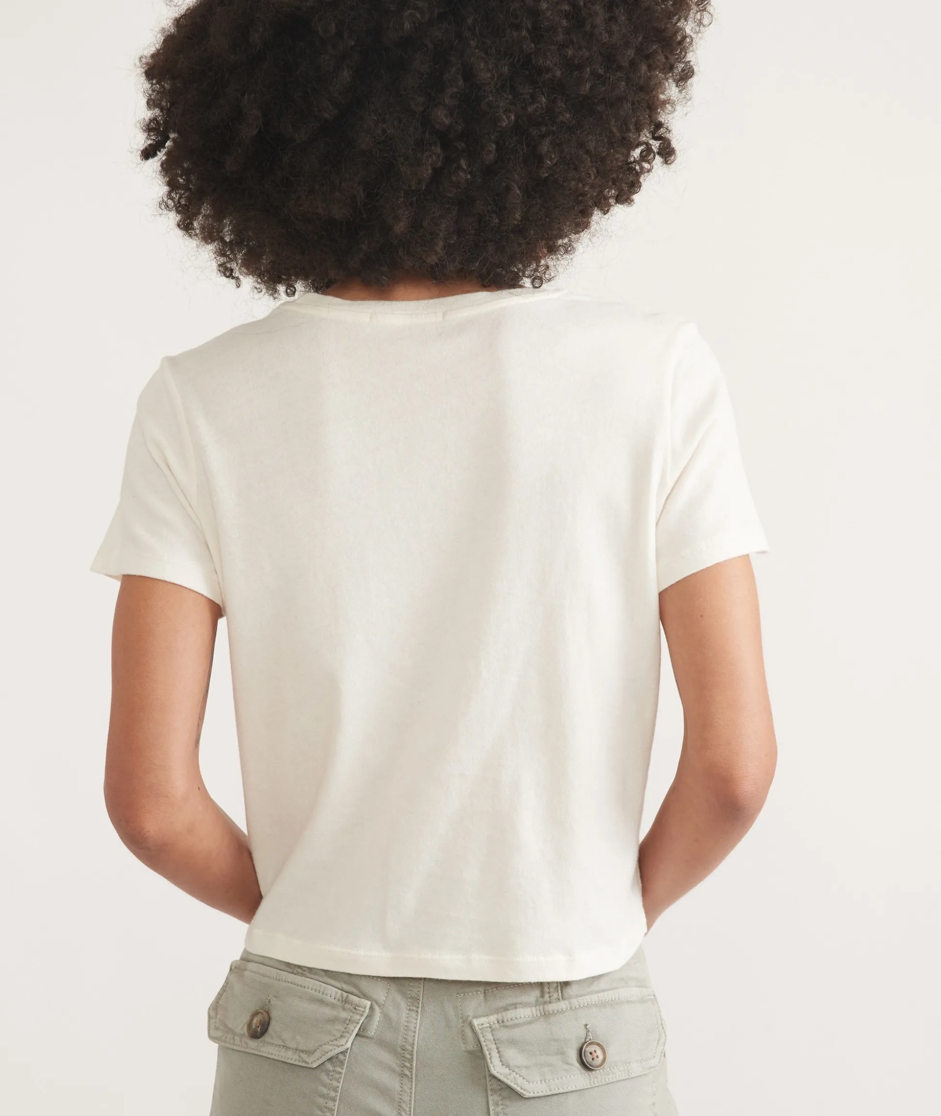 Easy Crop Graphic Tee