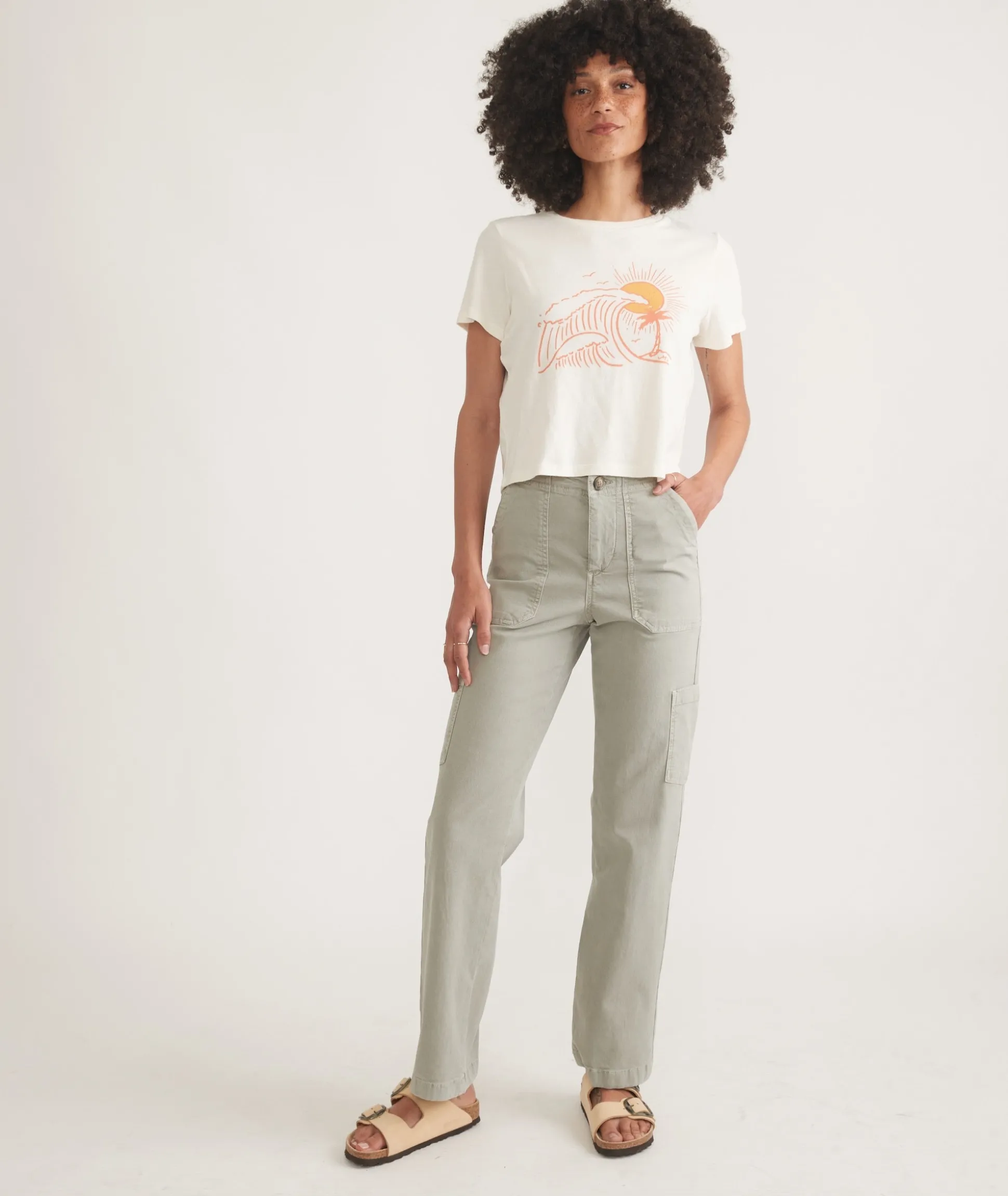Easy Crop Graphic Tee