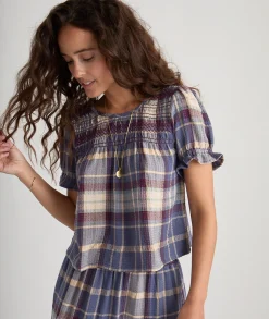 Elena Smocked Top
