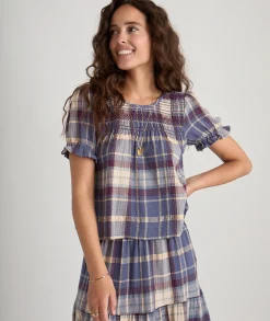 Elena Smocked Top