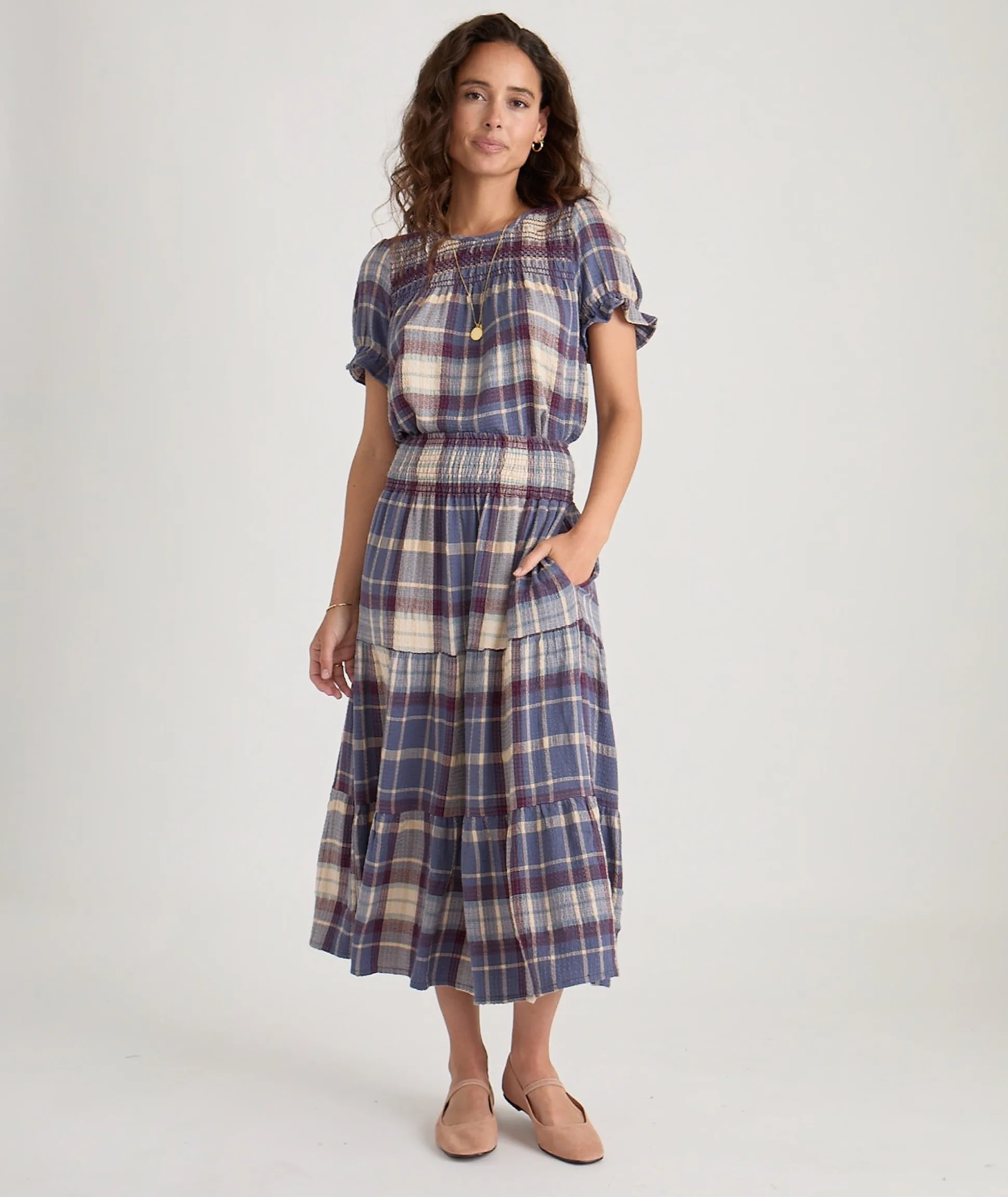Elena Smocked Top