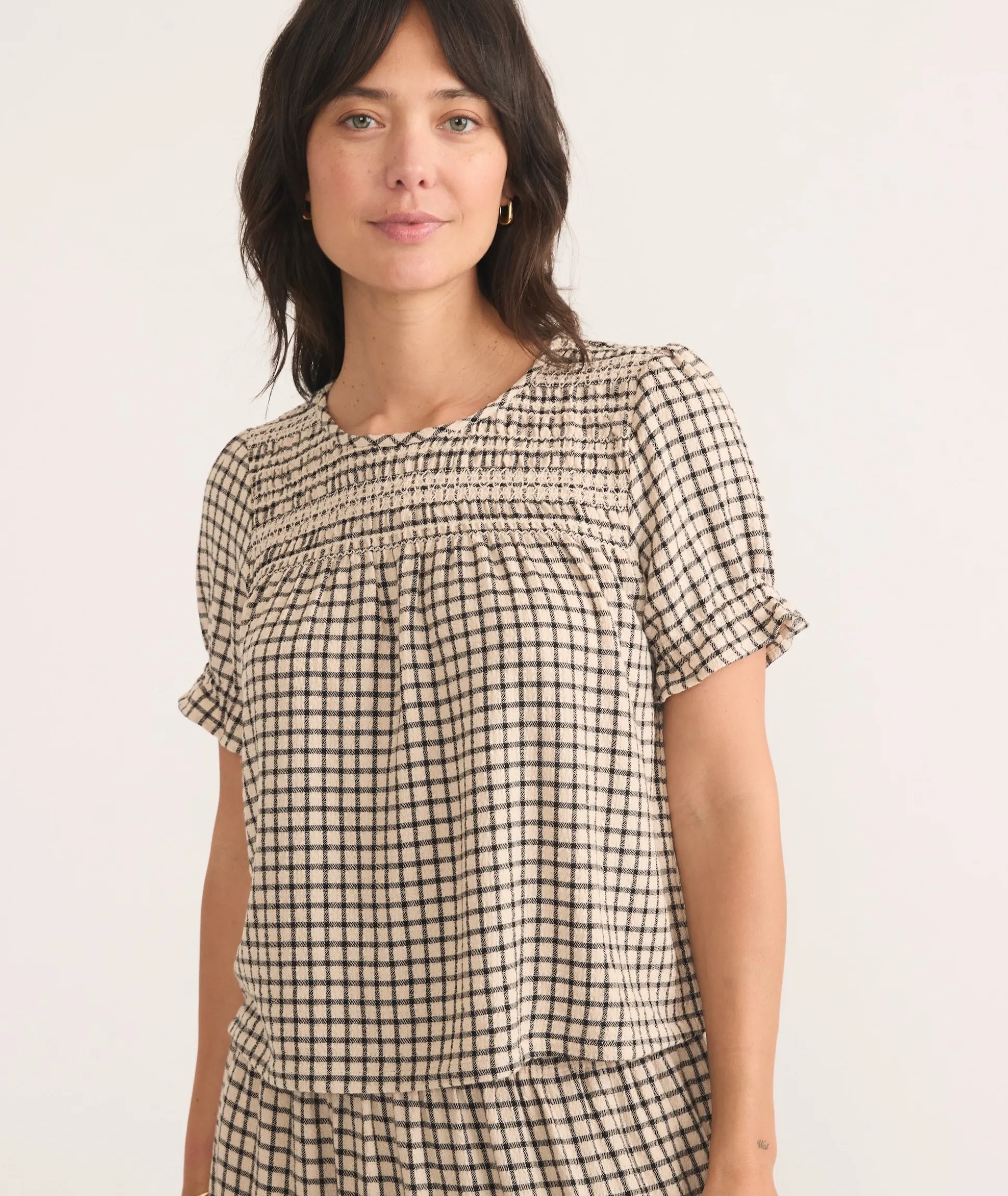 Elena Smocked Top