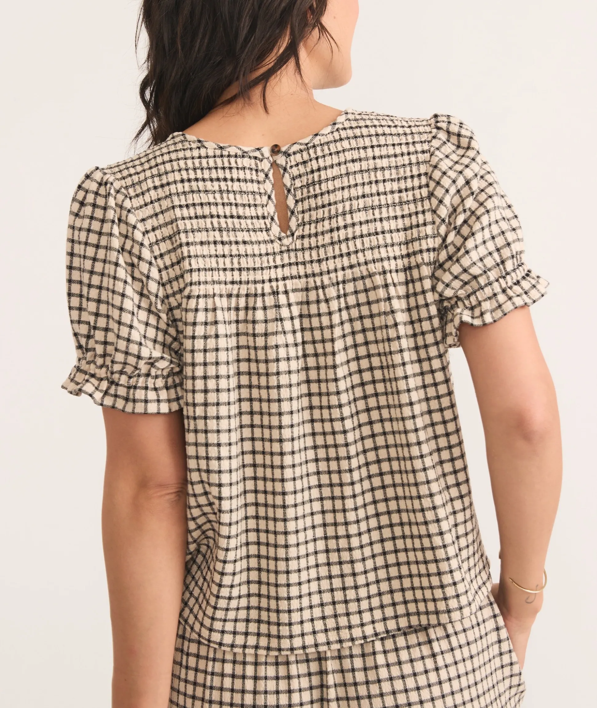 Elena Smocked Top