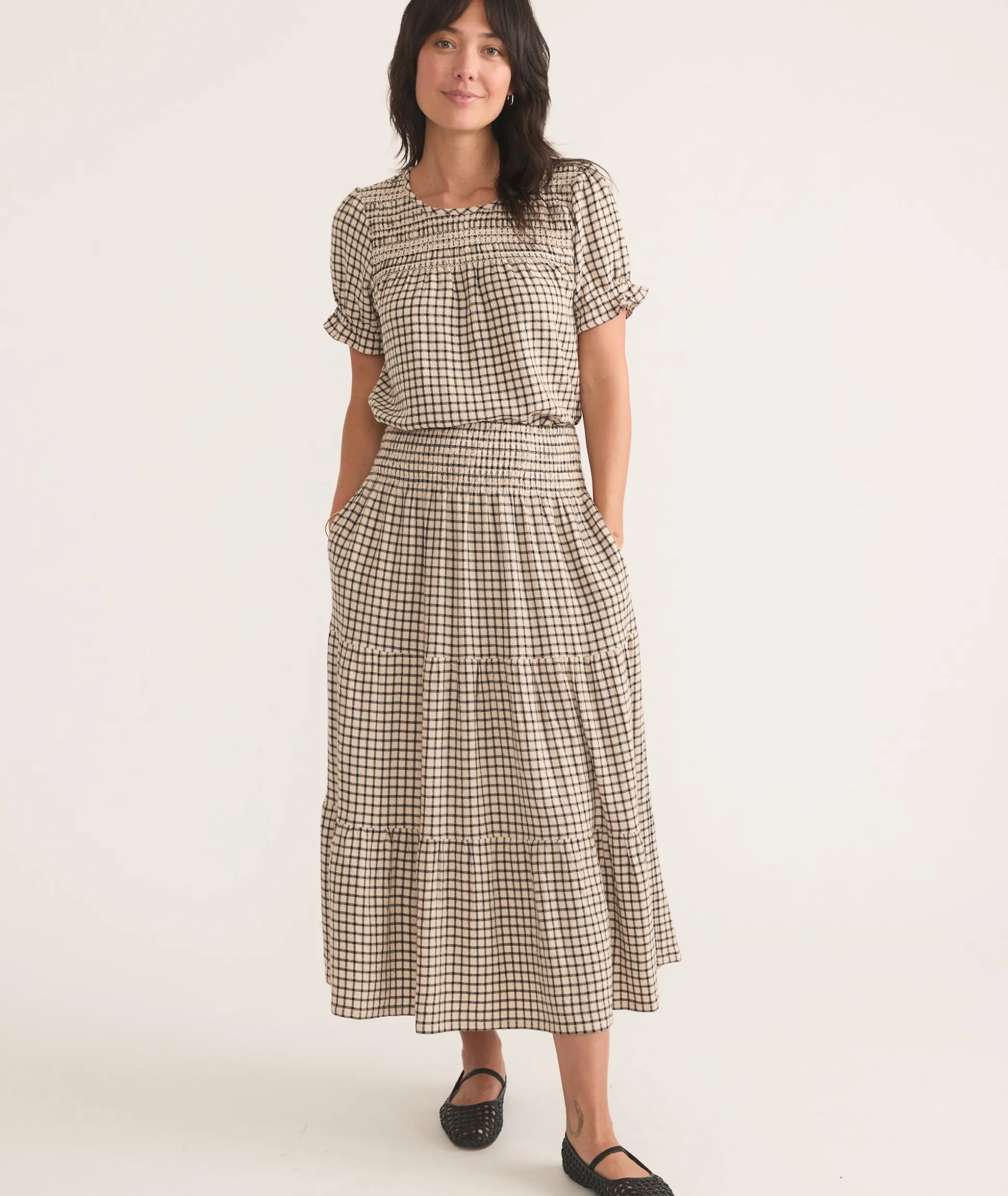 Elena Smocked Top