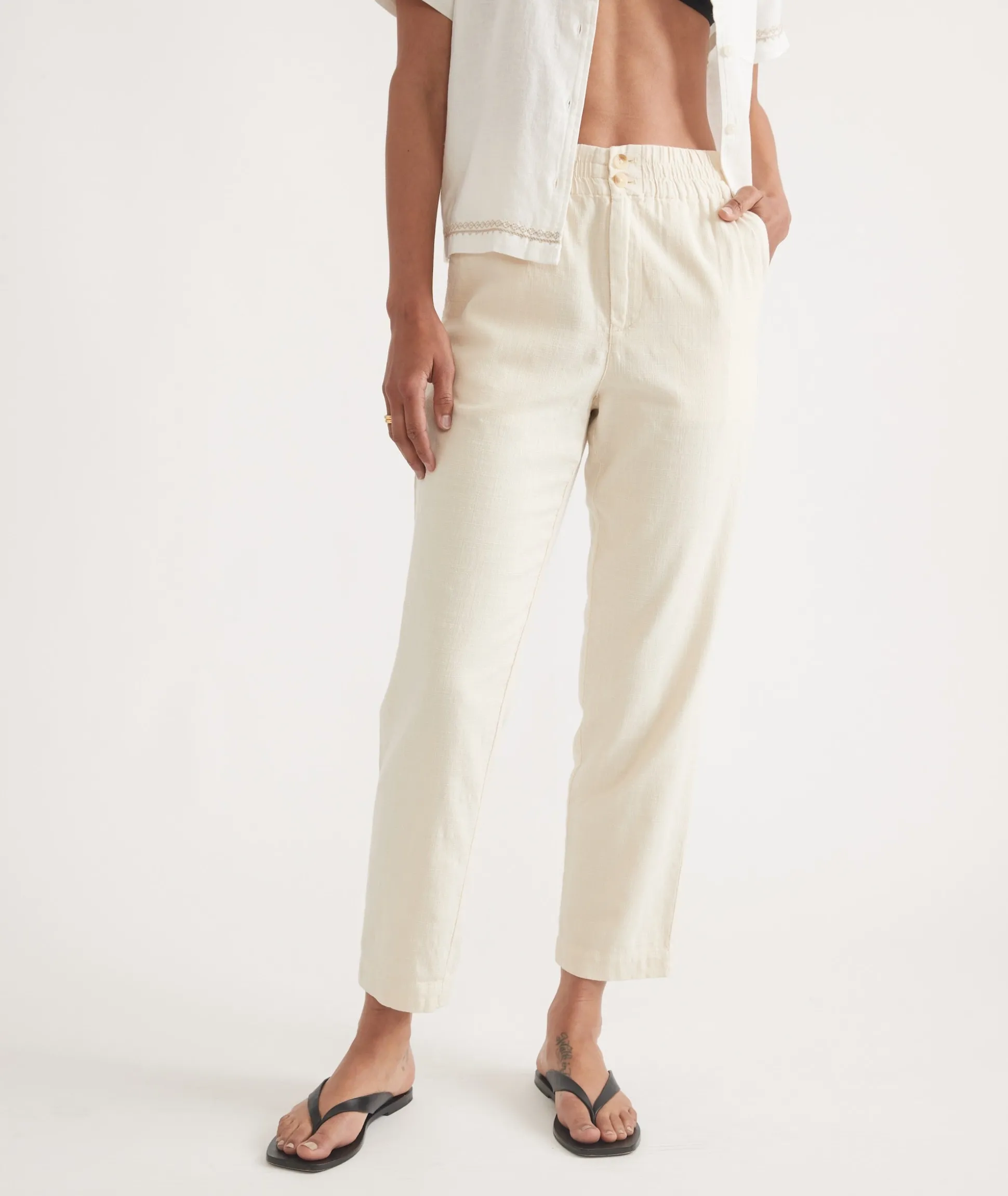 Elle Relaxed Crop Pant